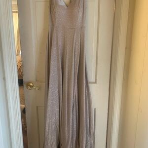 Elegant Glittering Evening Gown